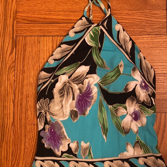 Beautiful Cachè halter mini dress in Size Medium - Picture 2 of 4